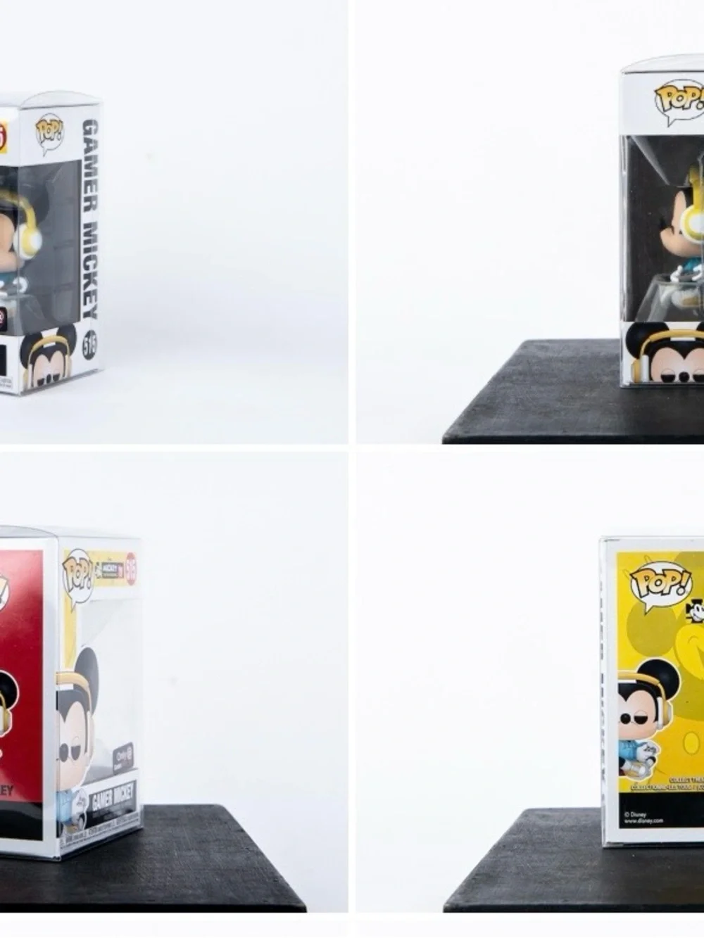 Funko Gamer Mickey Vinyl Figure - Black/Blue/Yellow